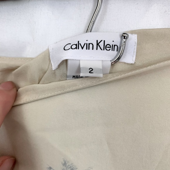100% silk skirt Calvin Klein - Picture 3 of 4